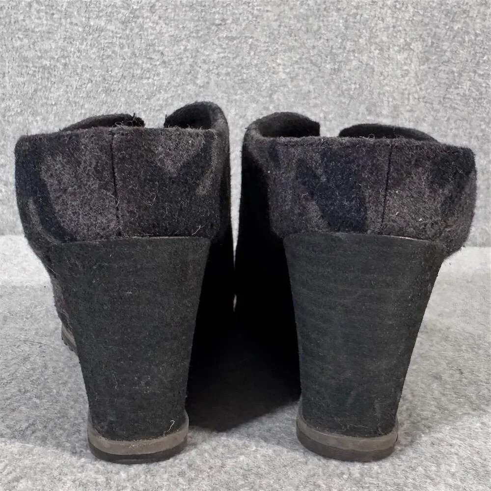 Soul Naturalizer Women's Haley-Mule Gray Camo Wedge Mules Size 9M